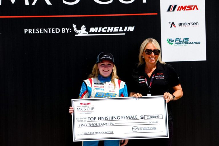 Heather Hadley - Top Female MX-5 Cup